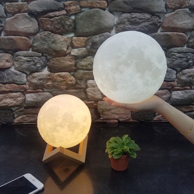 3D print月球燈