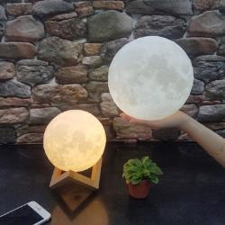 印刷專家3D print月球燈